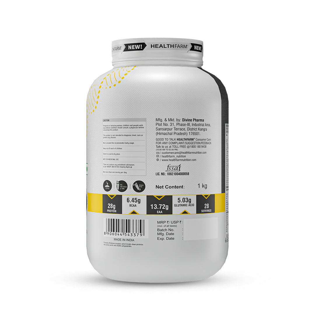 Healthfarm Muscle Bio Whey - Grass Fed Protein Powder