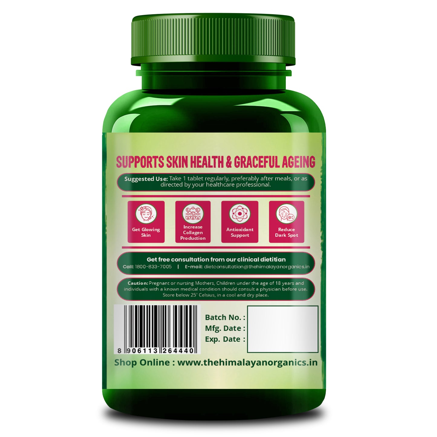 Vlado’s L-Glutathione Reduced+ | Himalayan Organics