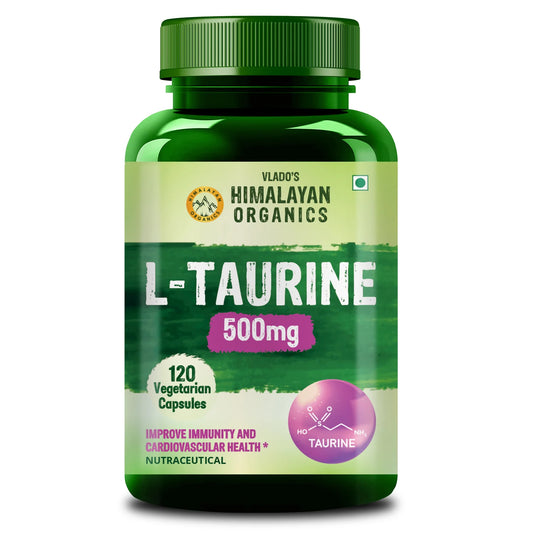 Vlado's Himalayan Organics L-Taurine 500mg – Energy & Recovery