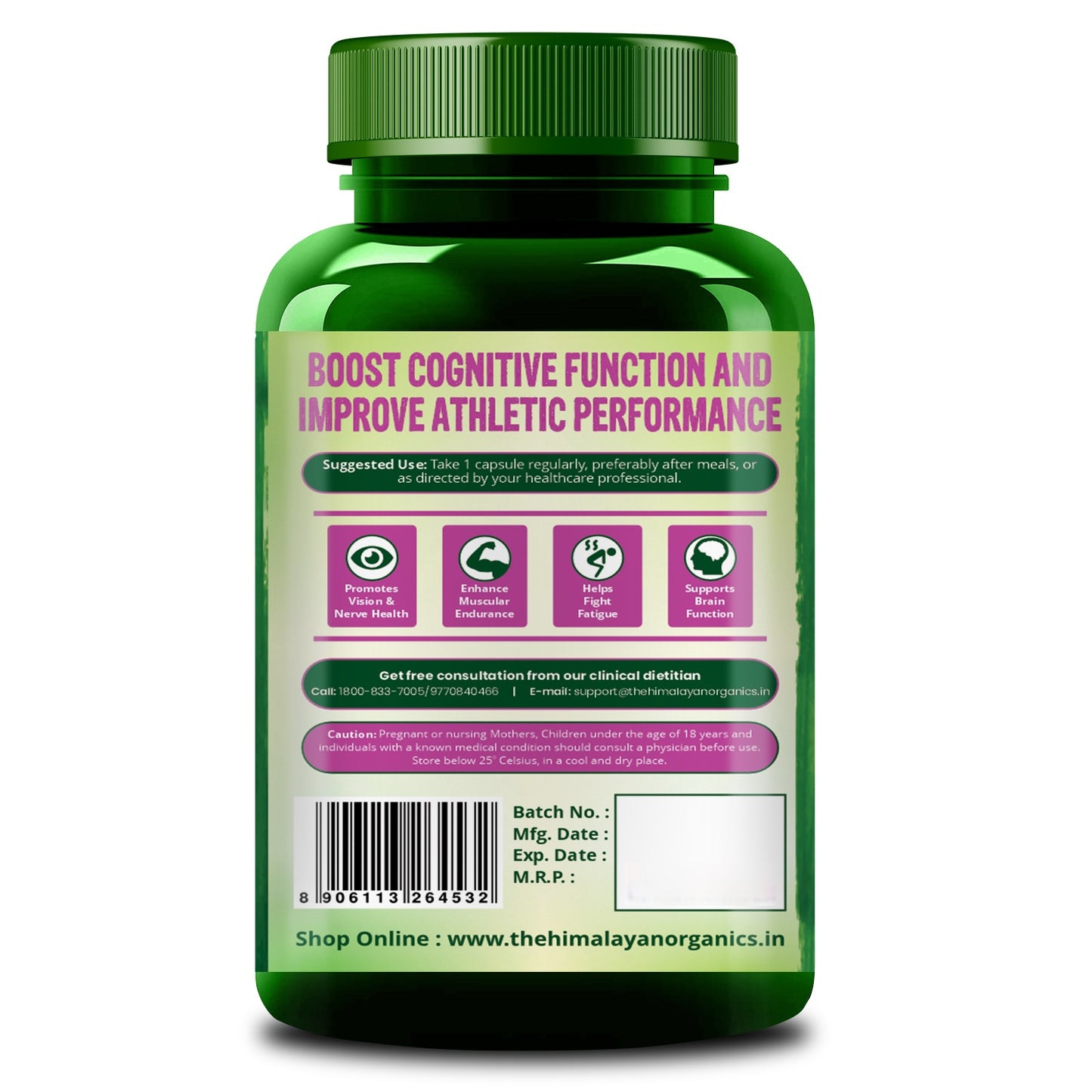 Vlado's Himalayan Organics L-Taurine 500mg – Energy & Recovery