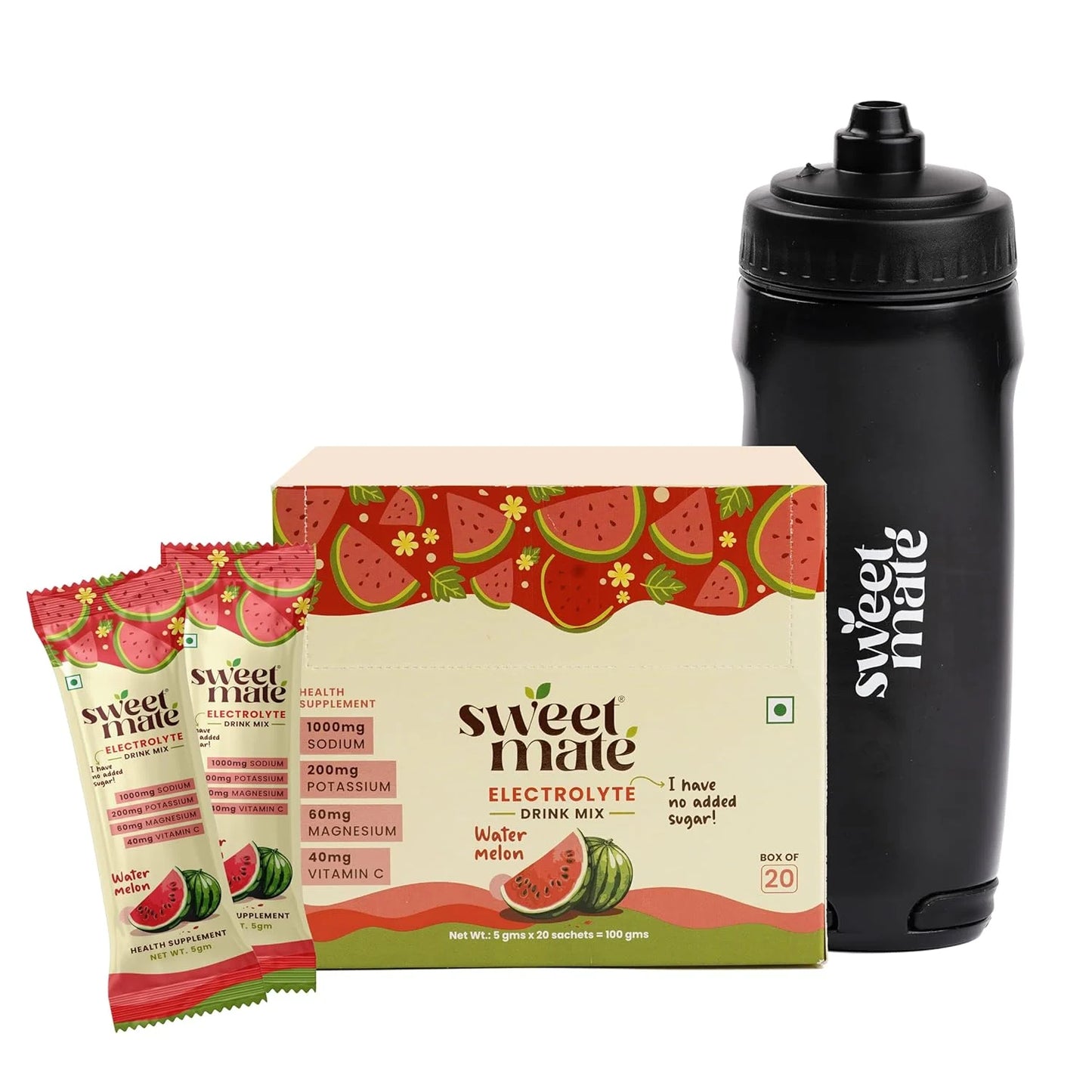 Sweetmate Electrolyte Mix – Sugar-Free Hydration Boost