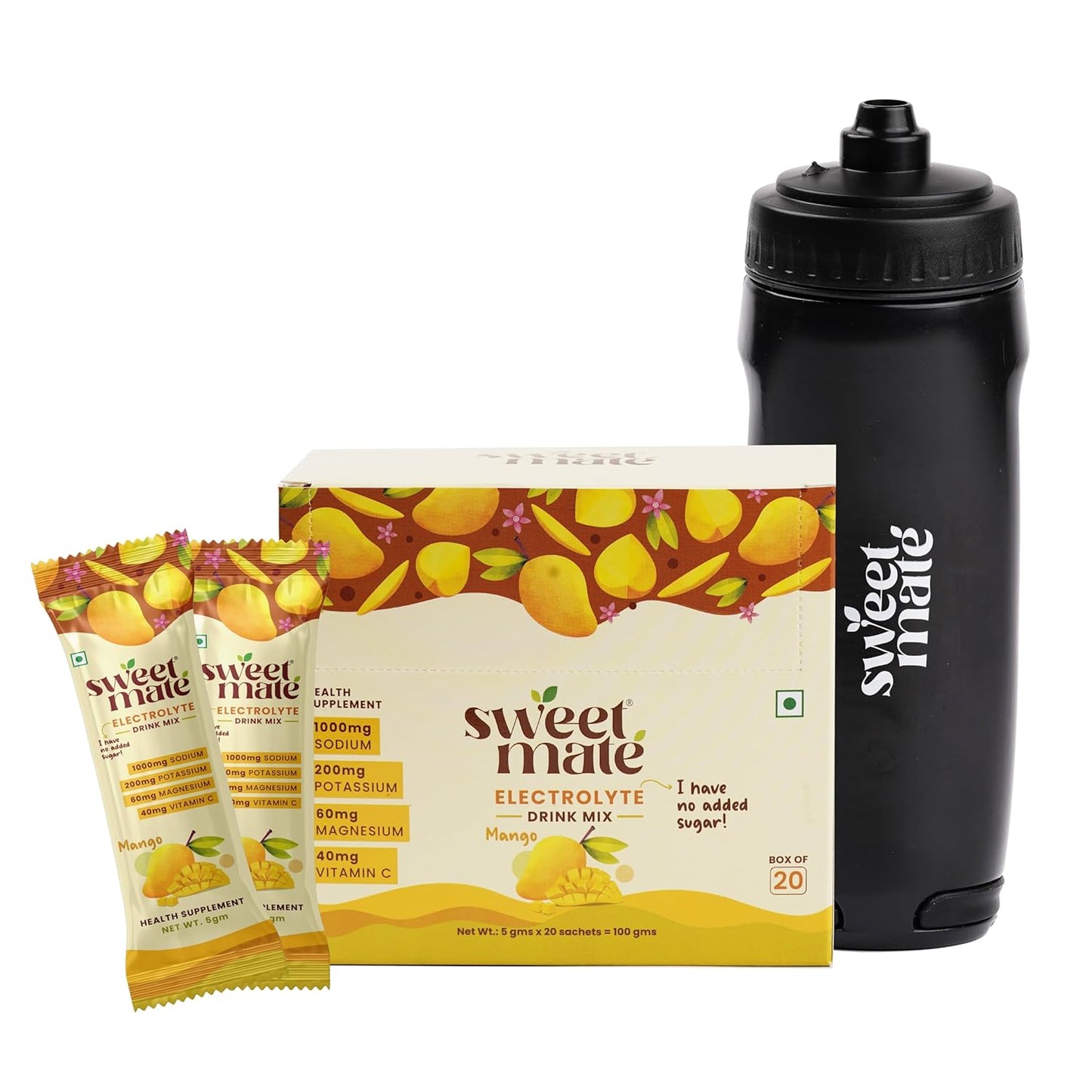Sweetmate Electrolyte Mix – Sugar-Free Hydration Boost