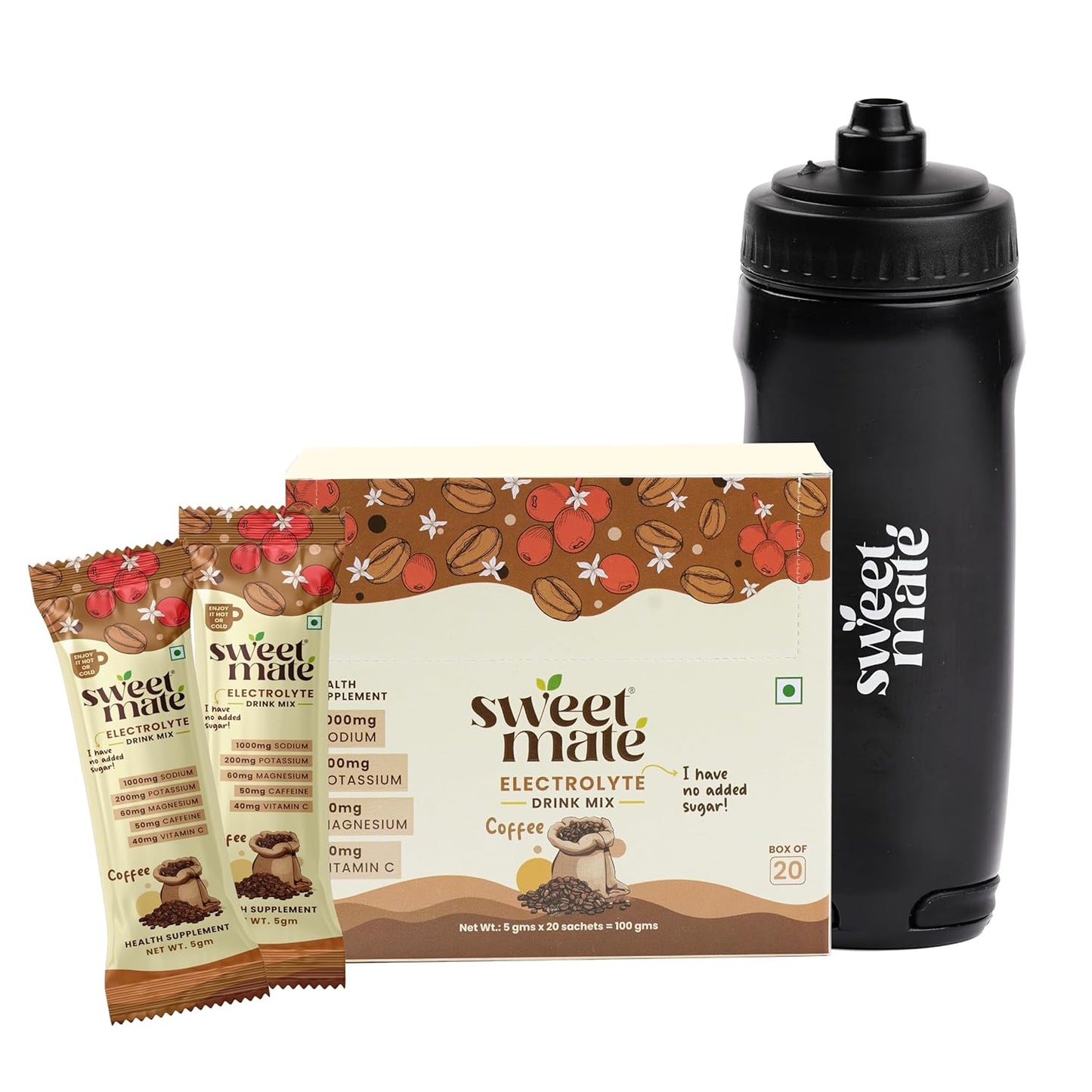 Sweetmate Electrolyte Mix – Sugar-Free Hydration Boost