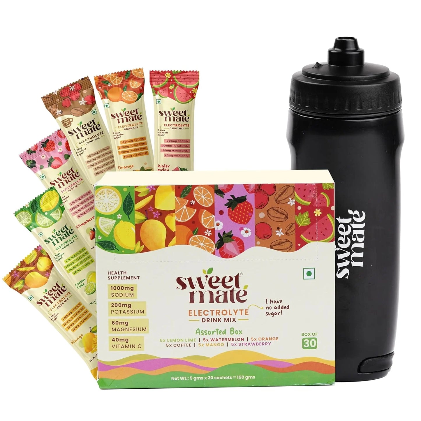 Sweetmate Electrolyte Mix – Sugar-Free Hydration Boost