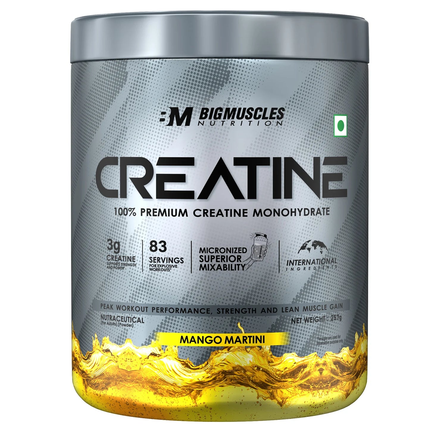 Bigmuscles Nutrition Creatine - Strength & Muscle Power