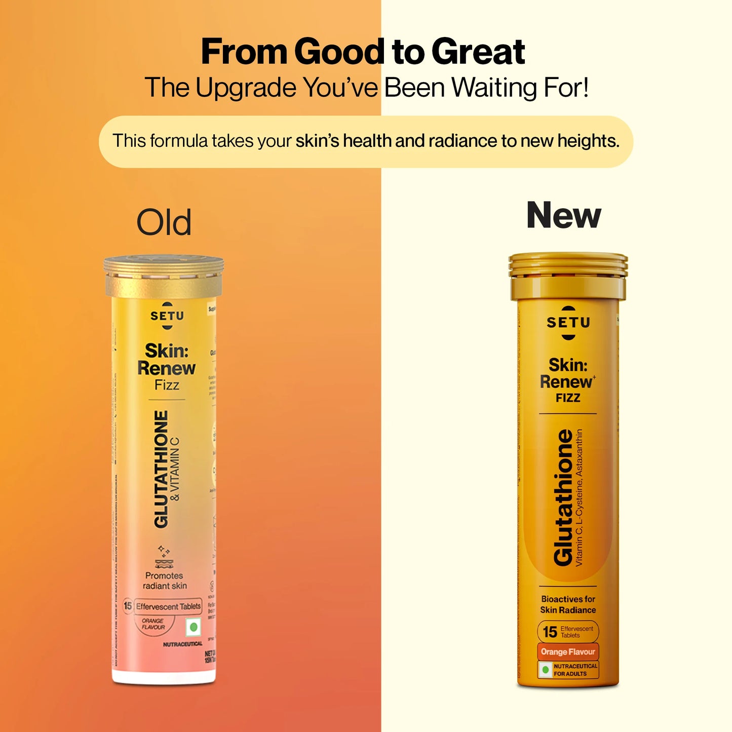 Setu Skin Renew | L-Glutathione & Vitamin C Supplement