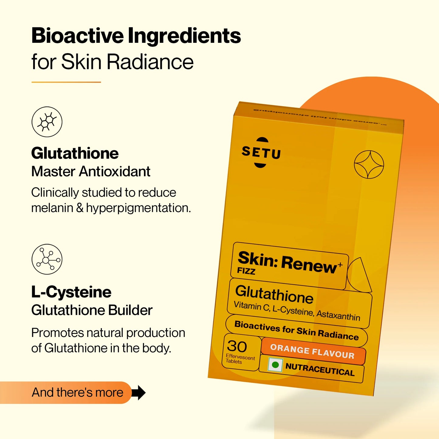 Setu Skin Renew | L-Glutathione & Vitamin C Supplement