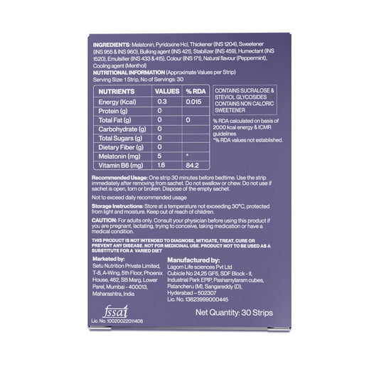 Setu Nutrition Sleep: Restore