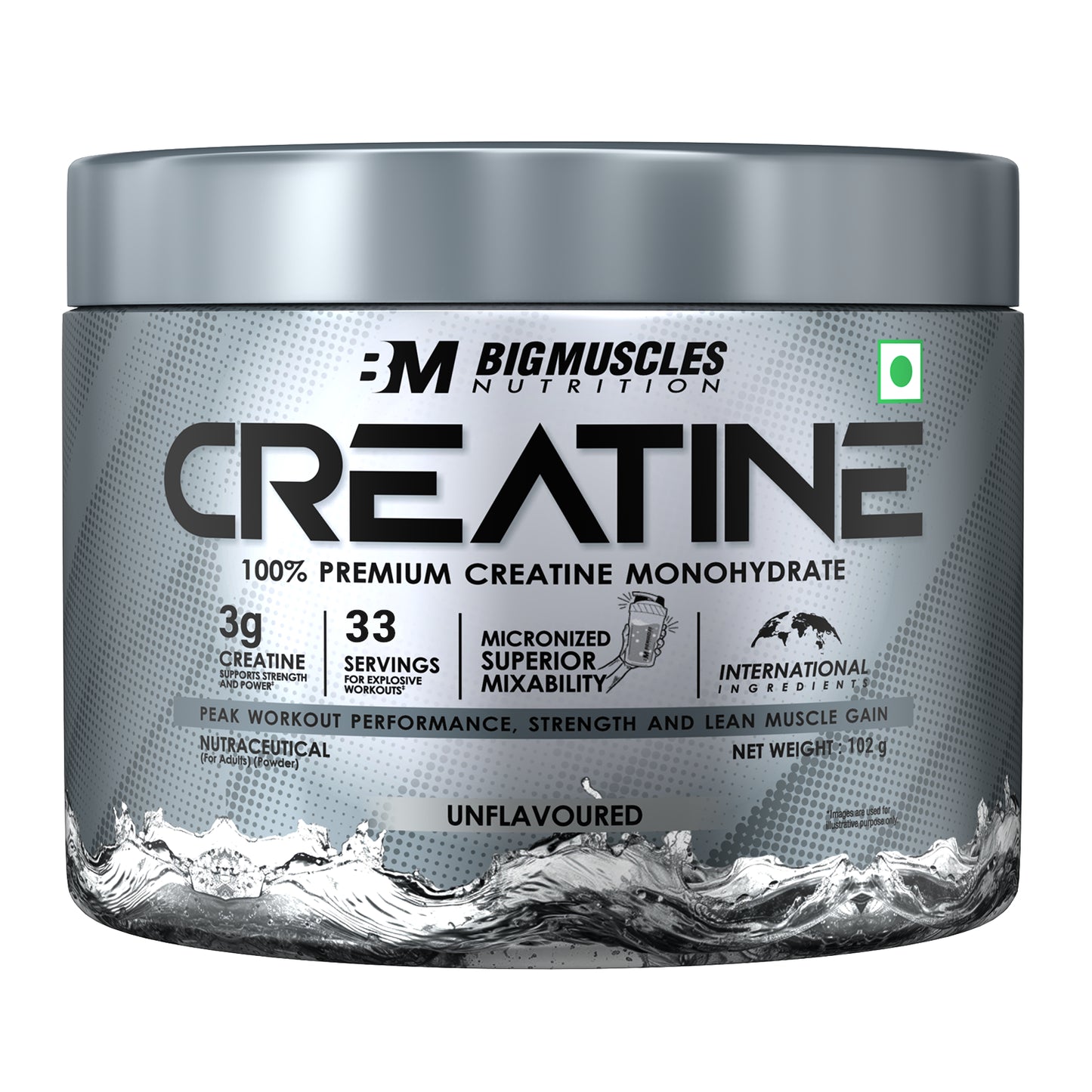 Bigmuscles Nutrition Creatine - Strength & Muscle Power
