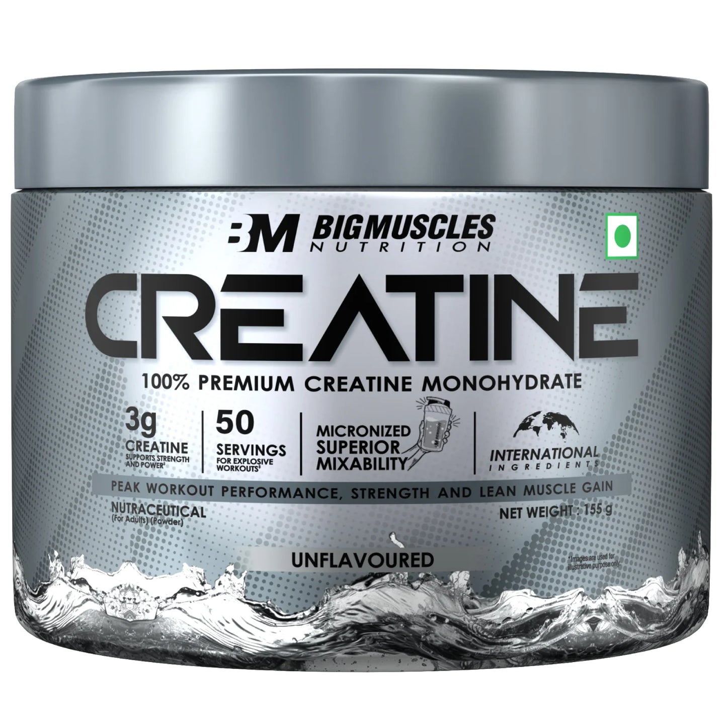 Bigmuscles Nutrition Creatine - Strength & Muscle Power