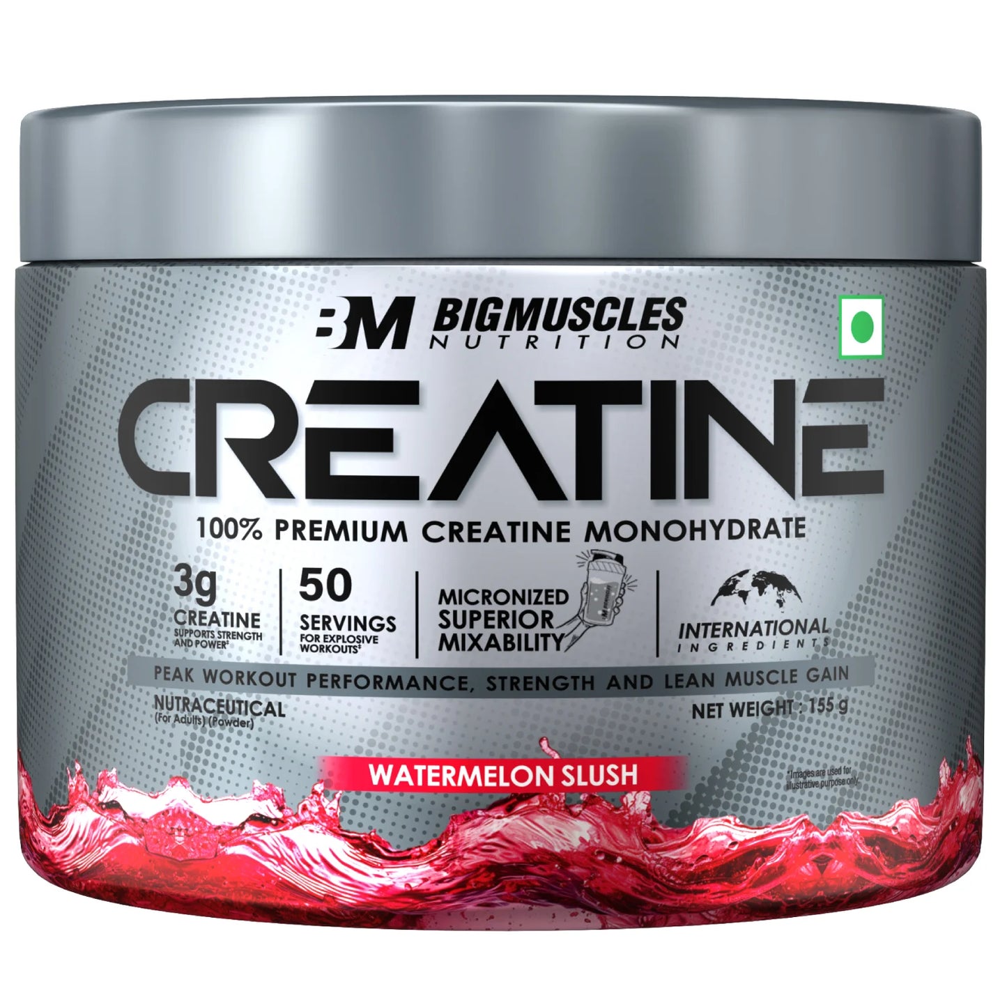 Bigmuscles Nutrition Creatine - Strength & Muscle Power