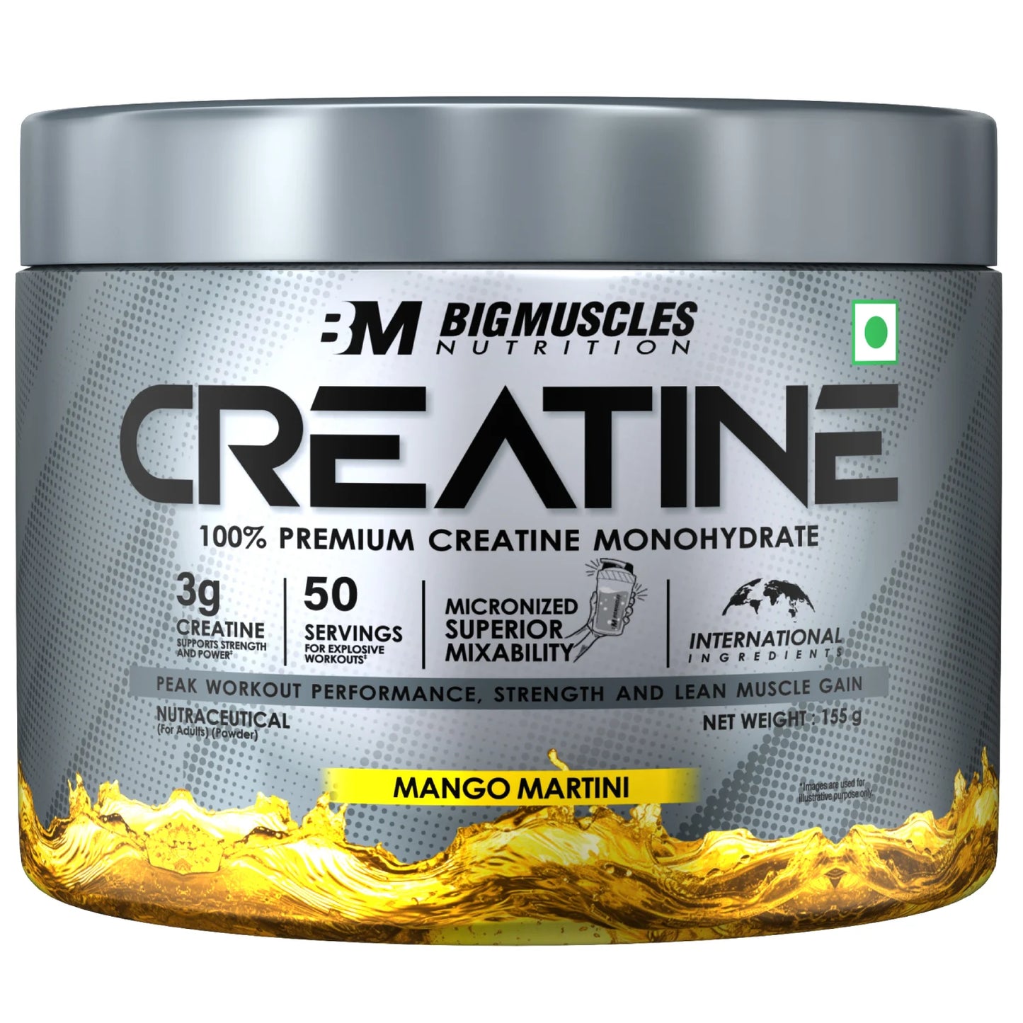 Bigmuscles Nutrition Creatine - Strength & Muscle Power