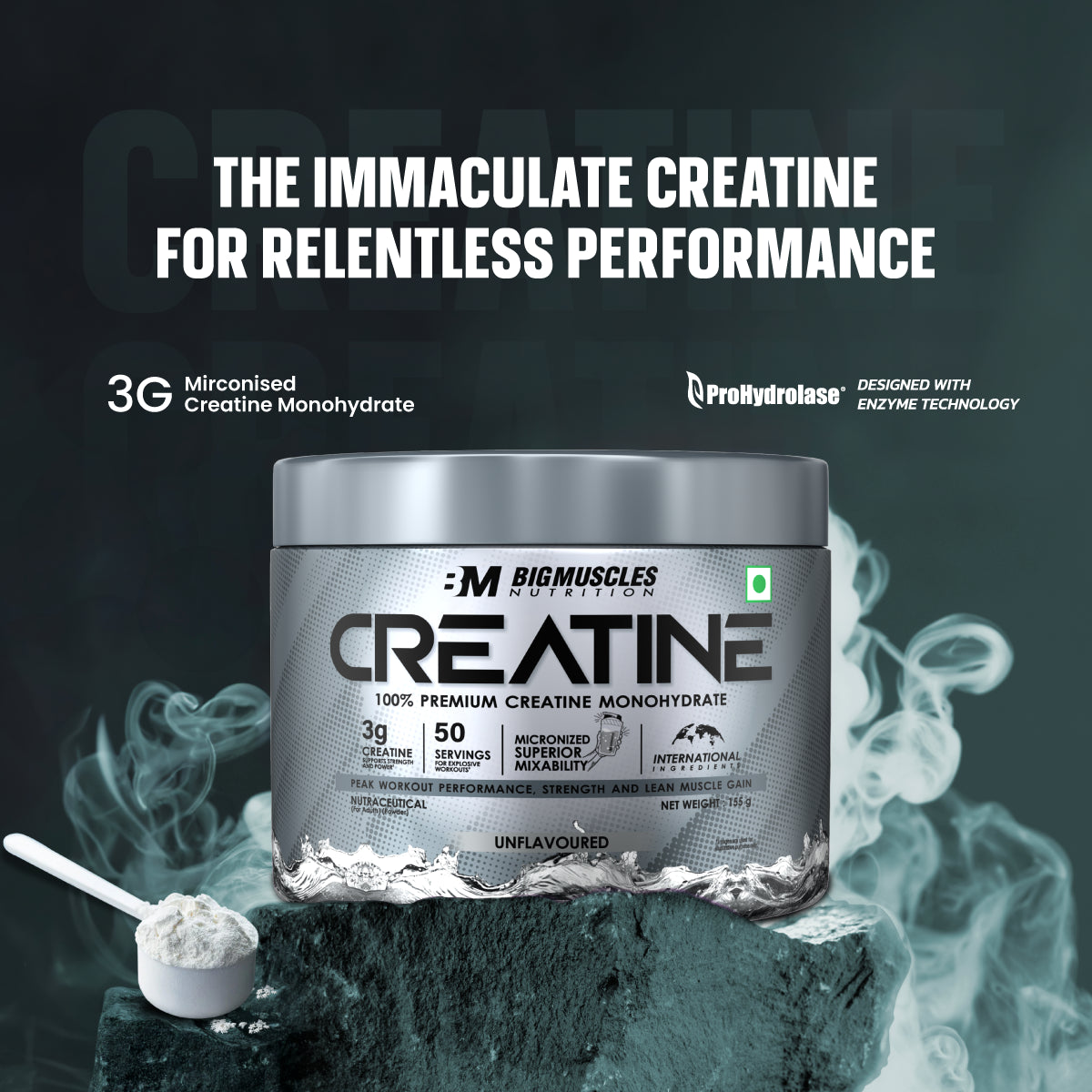 Bigmuscles Nutrition Creatine - Strength & Muscle Power