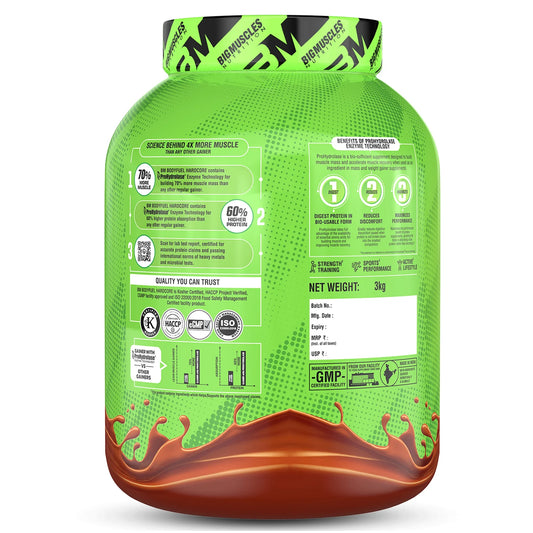 Bigmuscles Bodyfuel Hardcore Mass Gainer | 22.5g Protein