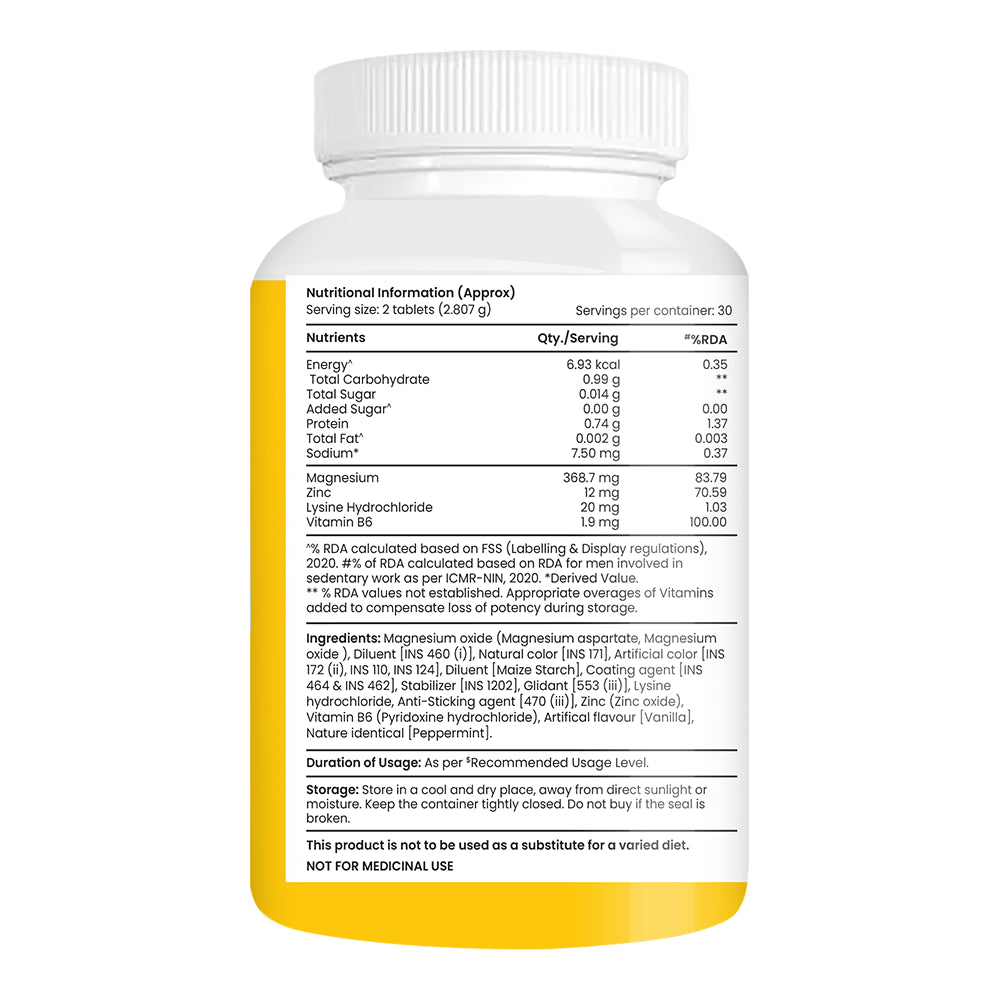 Tata 1mg Chelated Magnesium Plus | Muscle & Heart Support