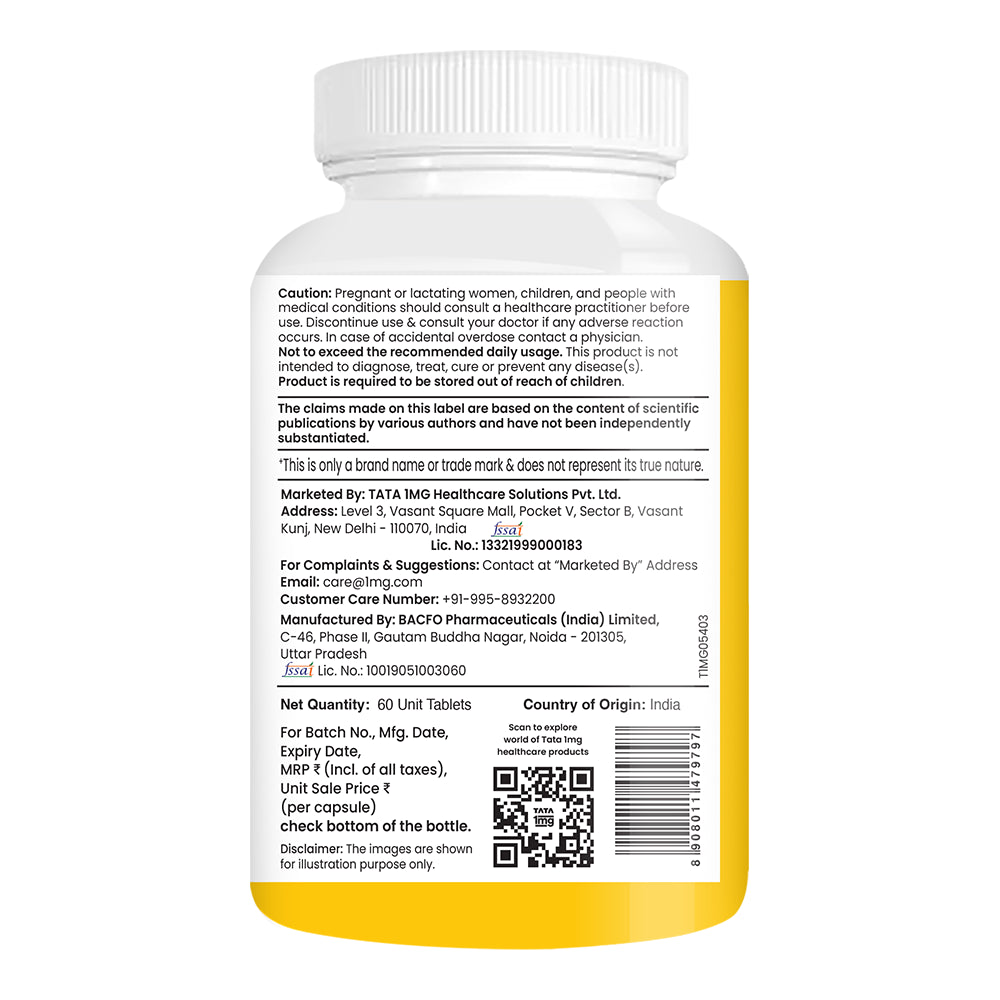 Tata 1mg Chelated Magnesium Plus | Muscle & Heart Support