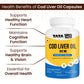 Tata 1mg Cod Liver Oil - Heart & Vision Support