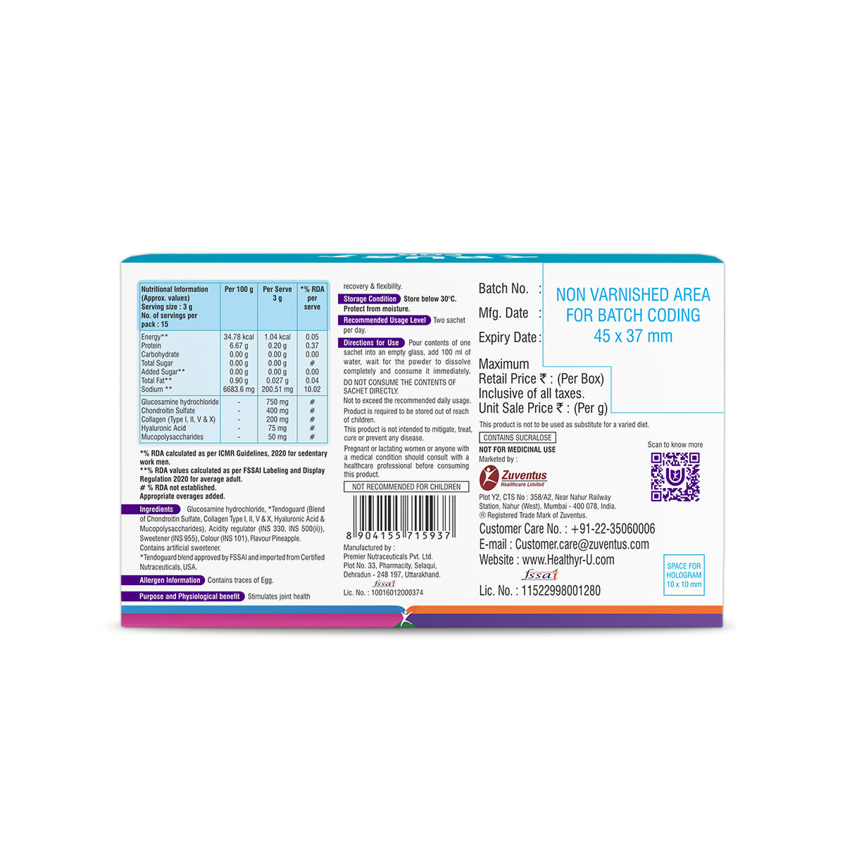 Healthyr-U Advanced Joint Care | Support Flexibility & Mobility