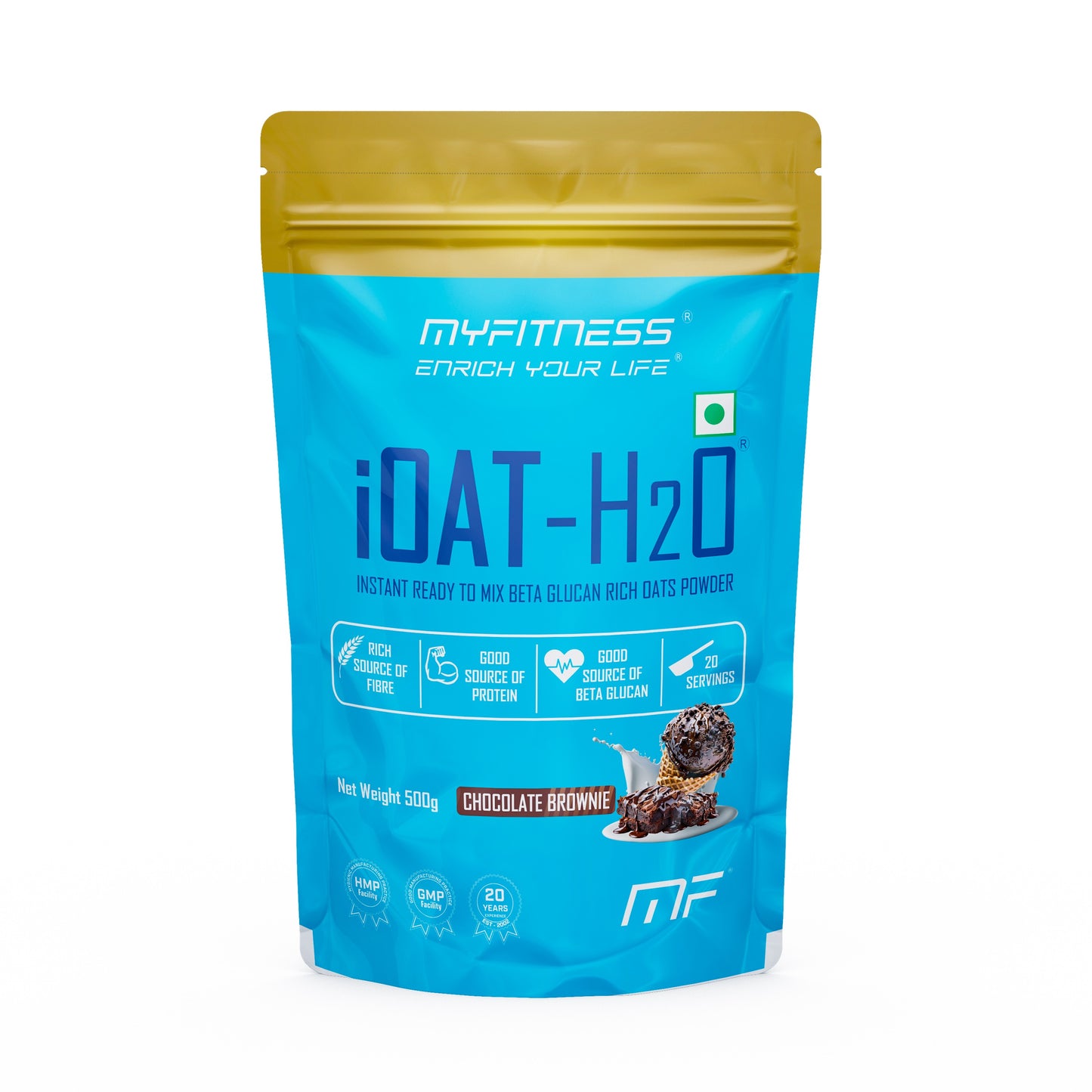 Myfitness iOAT-H2O | Instant Protein & Beta-Glucan Oats
