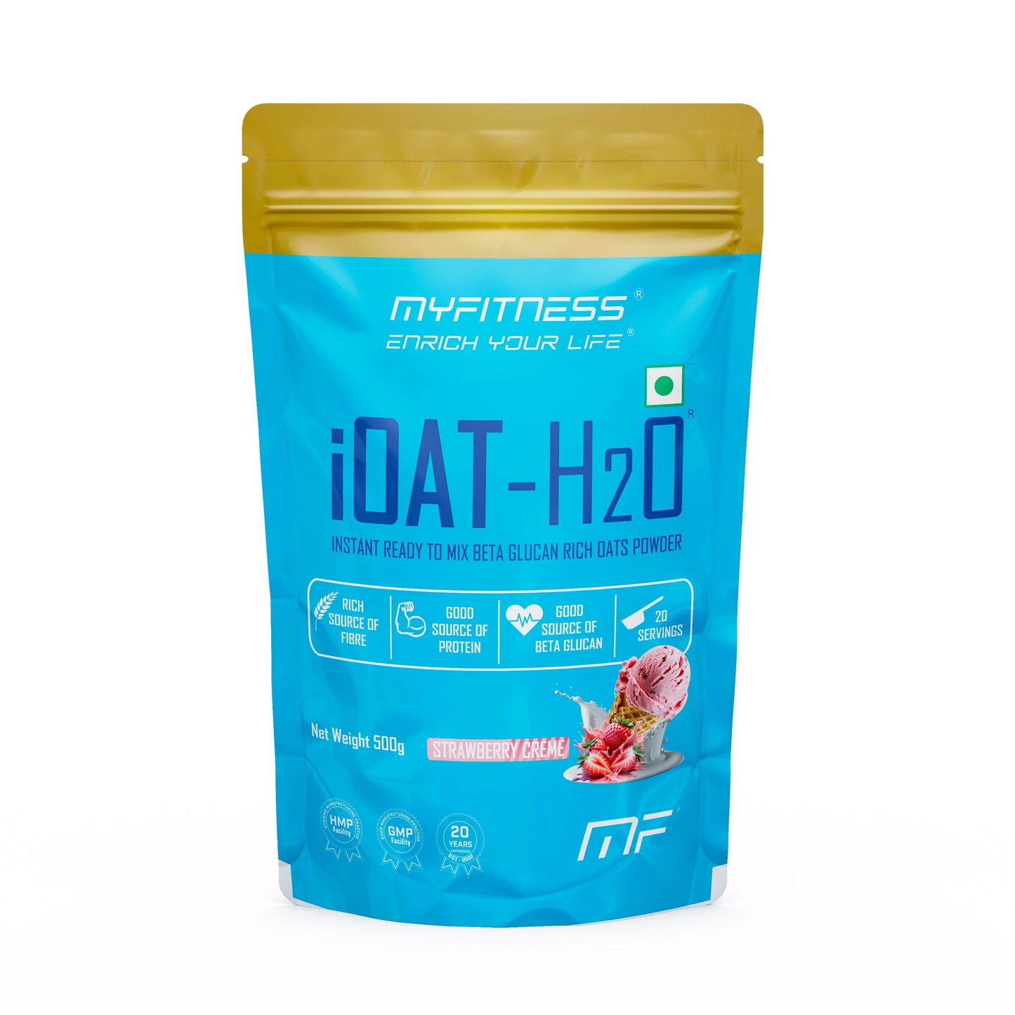 Myfitness iOAT-H2O | Instant Protein & Beta-Glucan Oats