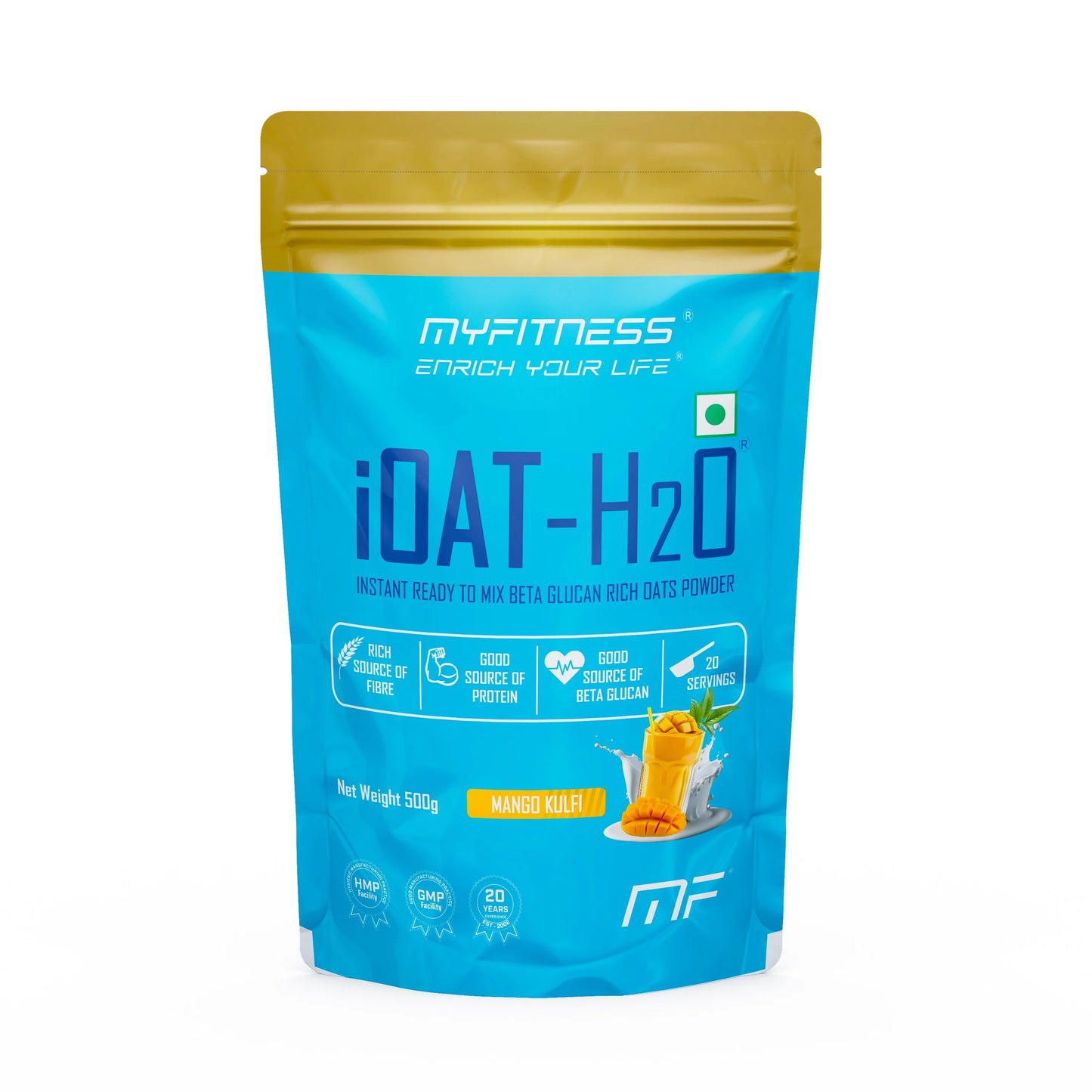Myfitness iOAT-H2O | Instant Protein & Beta-Glucan Oats