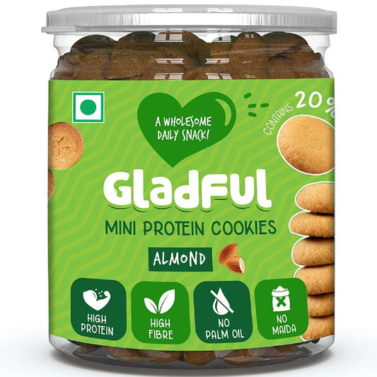Gladful Mini Protein Cookies - Healthy, Tasty Protein Snack