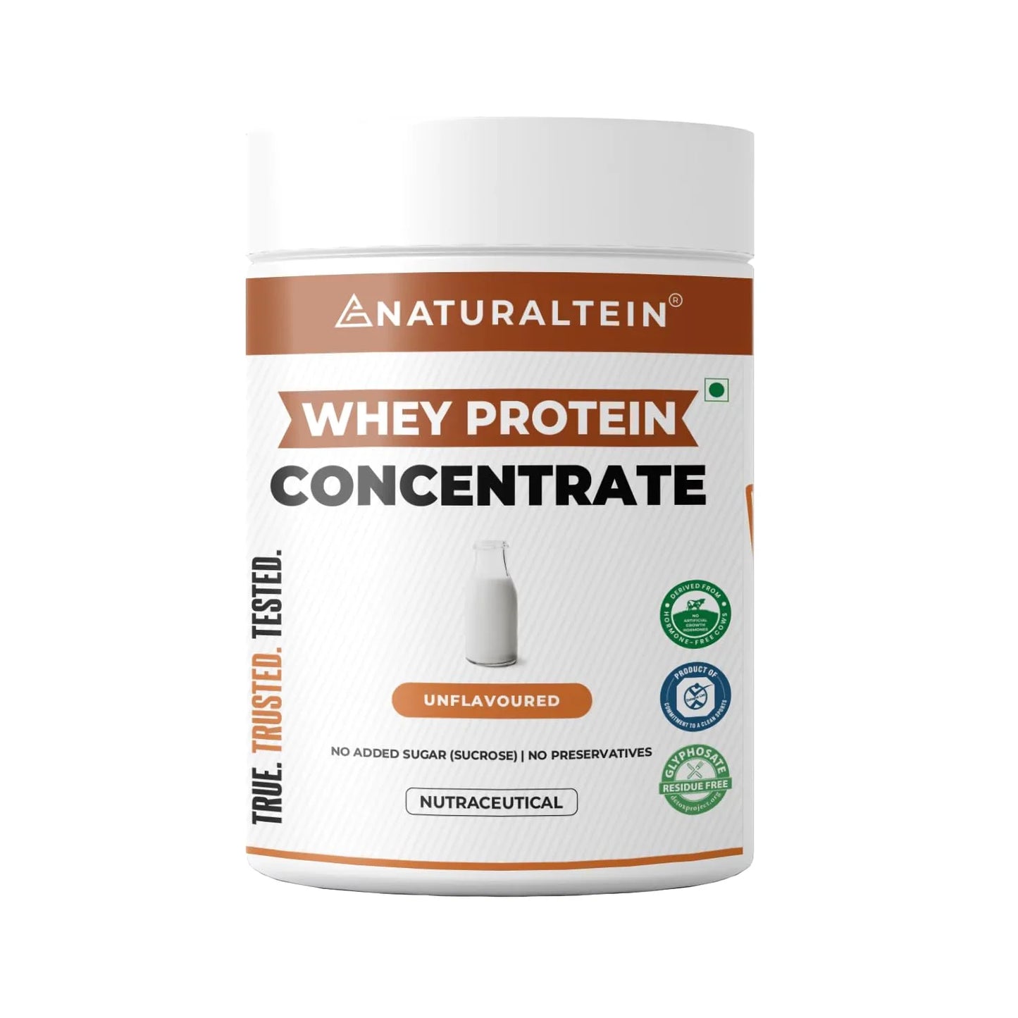 Naturaltein Whey Protein Concentrate | 21g Protein, Natural Flavor