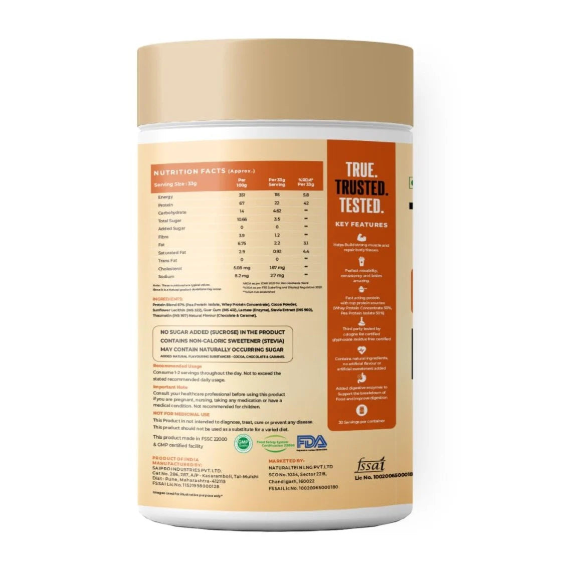 Naturaltein The Good Prot Protein | Plant & Whey Blend
