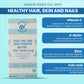 Aesthetic Nutrition Hair, Nail & Skin Tablets with Biotin