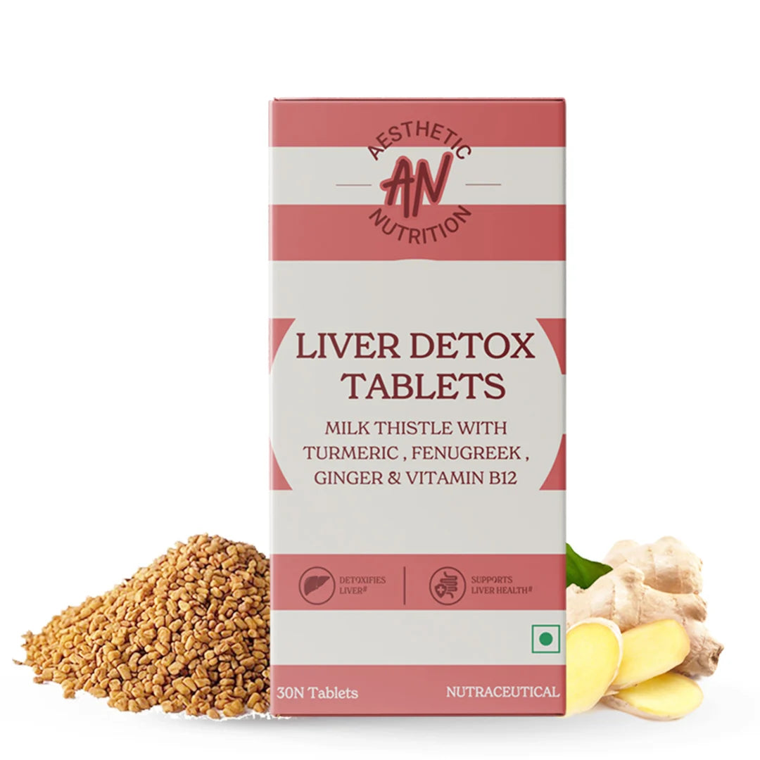 Aesthetic Nutrition Liver Detox | Milk Thistle & Herbs