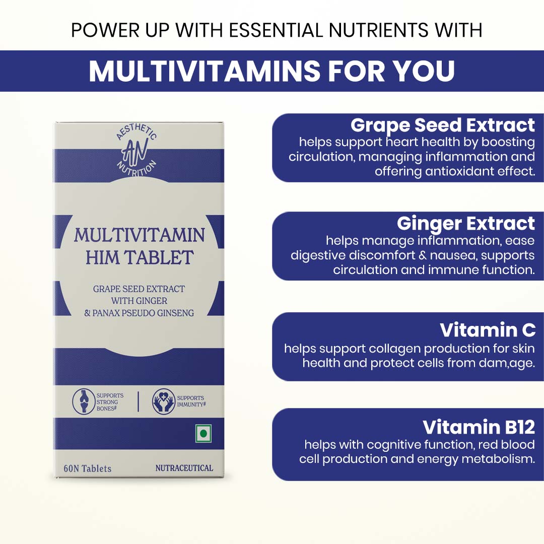 Aesthetic Nutrition Multivitamin Him - Energy & Vitality
