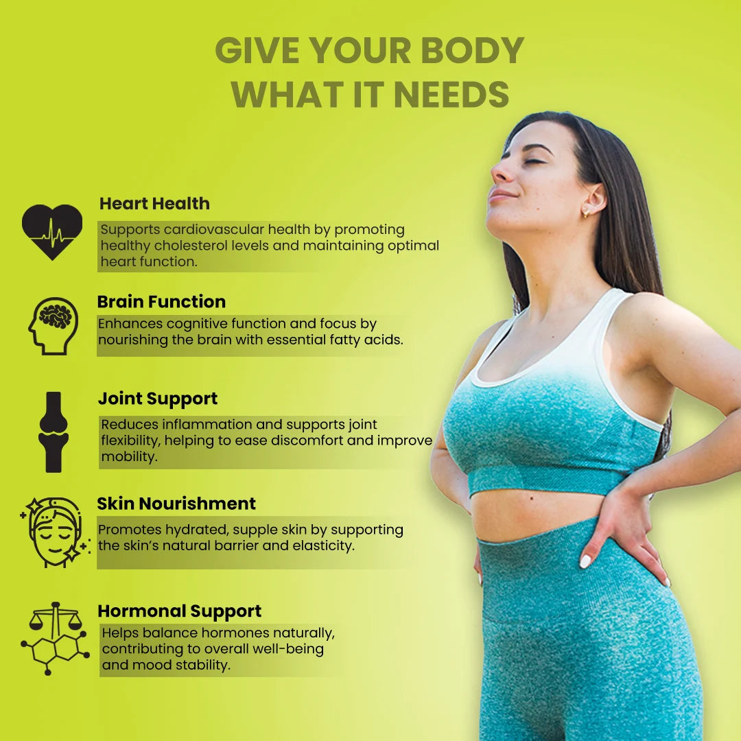 Aesthetic Nutrition Omega 3, 6, 9 - Triple Omega Support