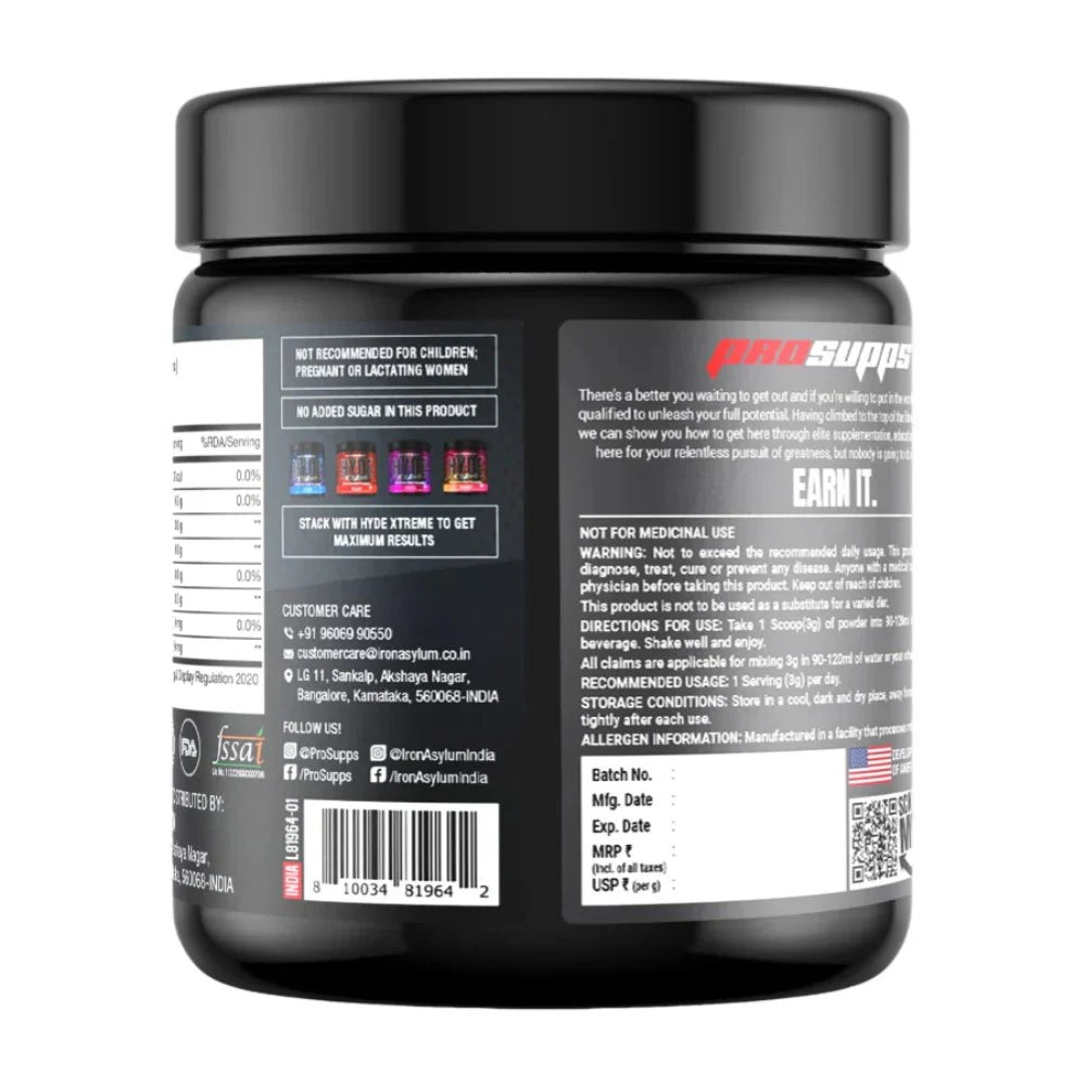 ProSupps Creatine Monohydrate | 3g Pure Creatine Boost