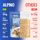 Alpino High Protein Super Oats Unsweetened | 22g Protein