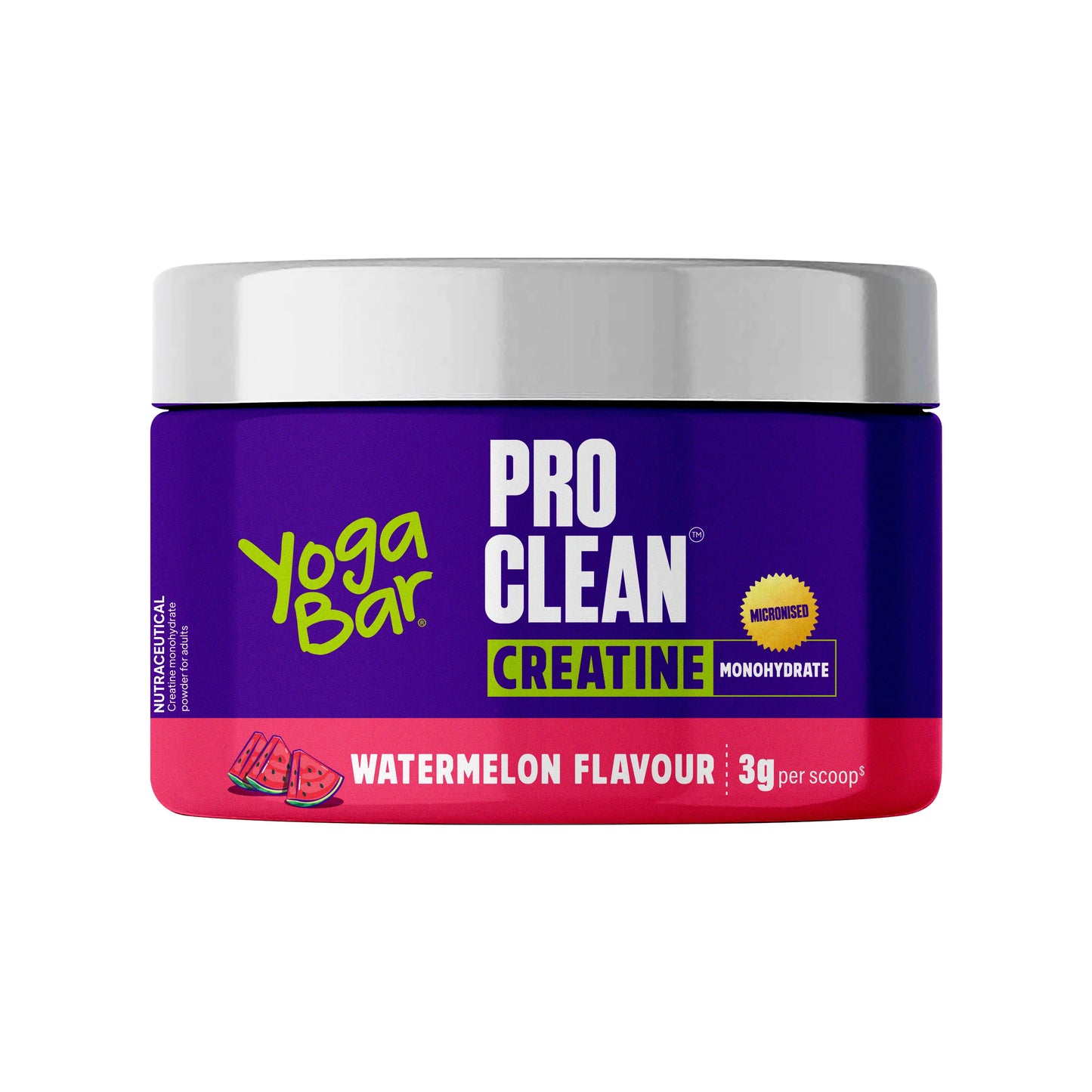 YogaBar Pro Clean Creatine Monohydrate | 3g Pure Creatine