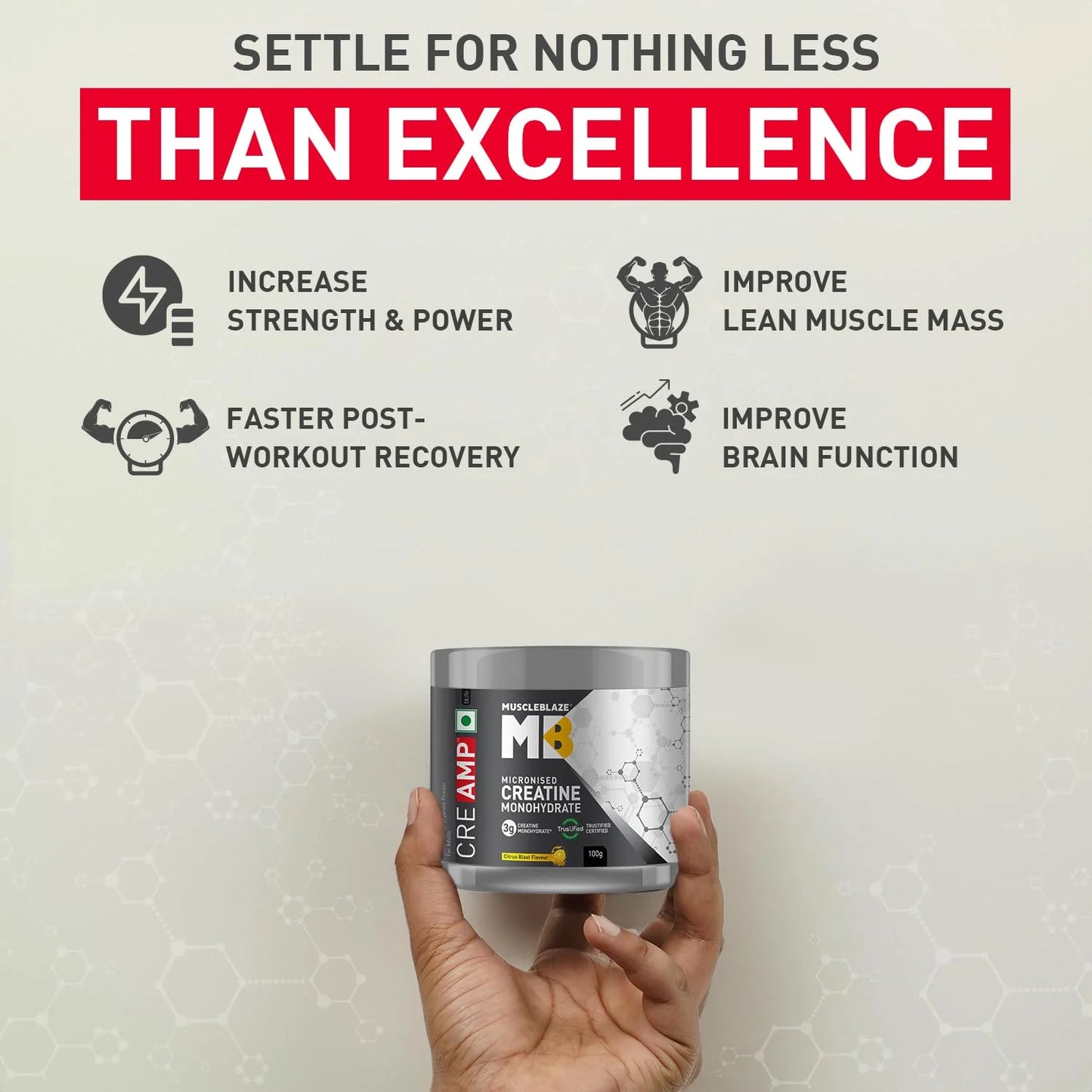 MuscleBlaze Creatine Monohydrate | Boost Your Performance
