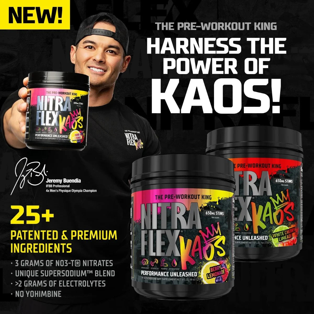 GAT Nitraflex Kaos – Extreme Energy & Muscle Pumps