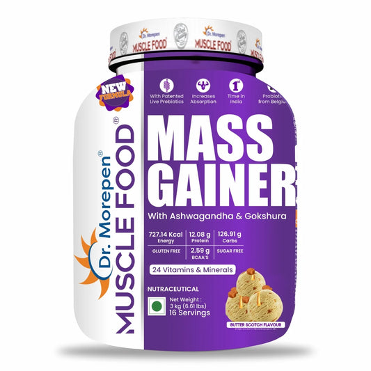Dr. Morepen Muscle Food Mass Gainer | Strength & Recovery