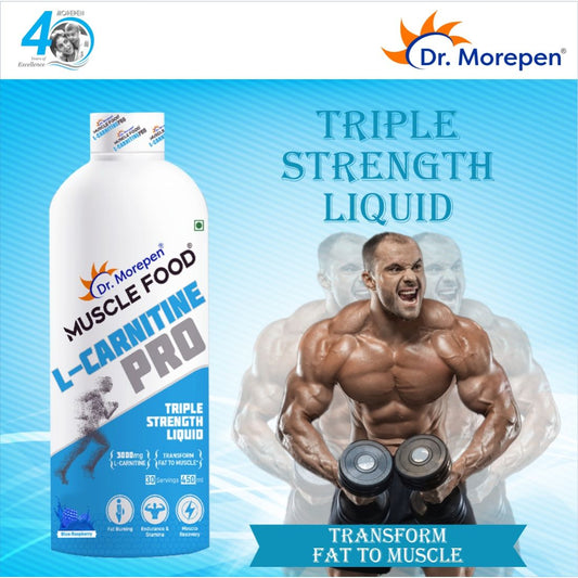 Dr. Morepen L-Carnitine Pro | Boost Fat Burn & Muscle Recovery
