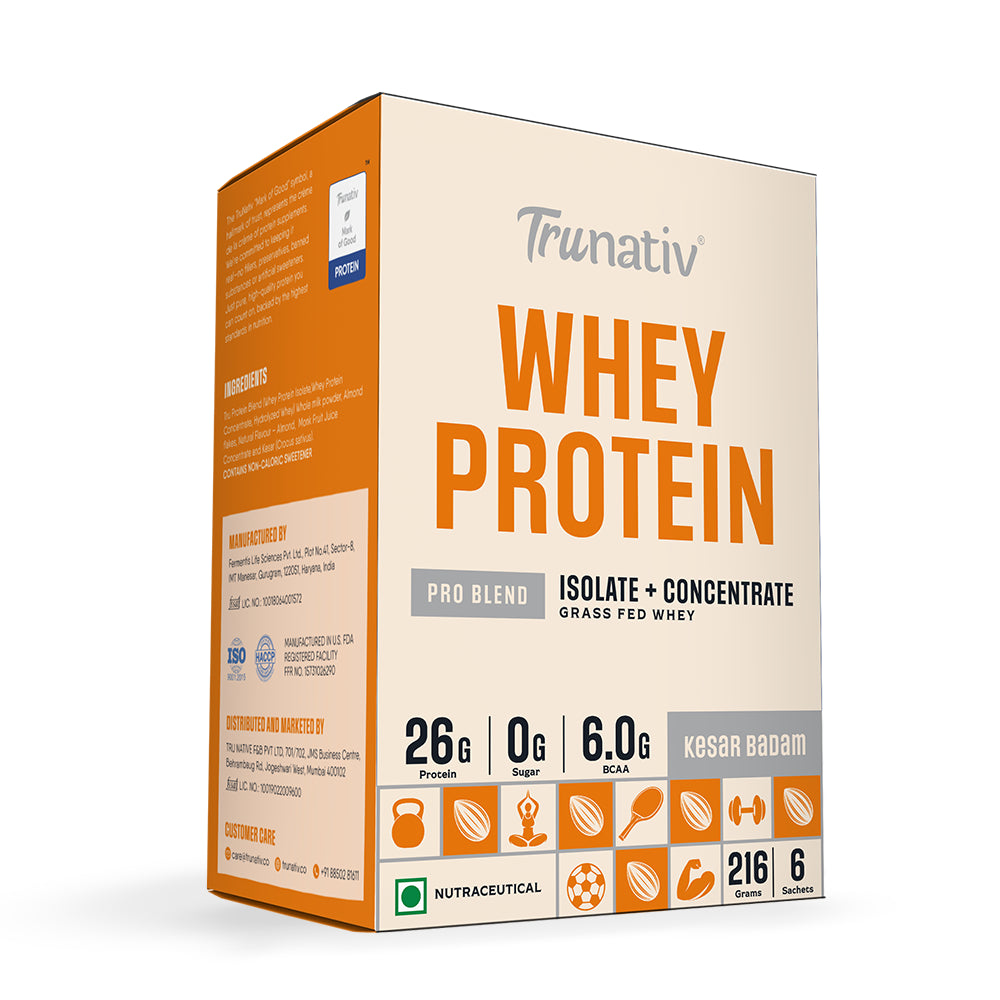 TruNativ Whey Protein Pro Blend | 26g Grass-Fed Protein