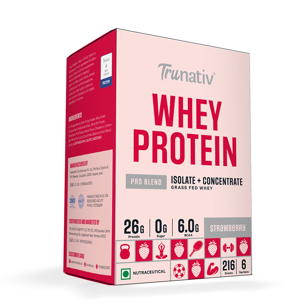 TruNativ Whey Protein Pro Blend | 26g Grass-Fed Protein