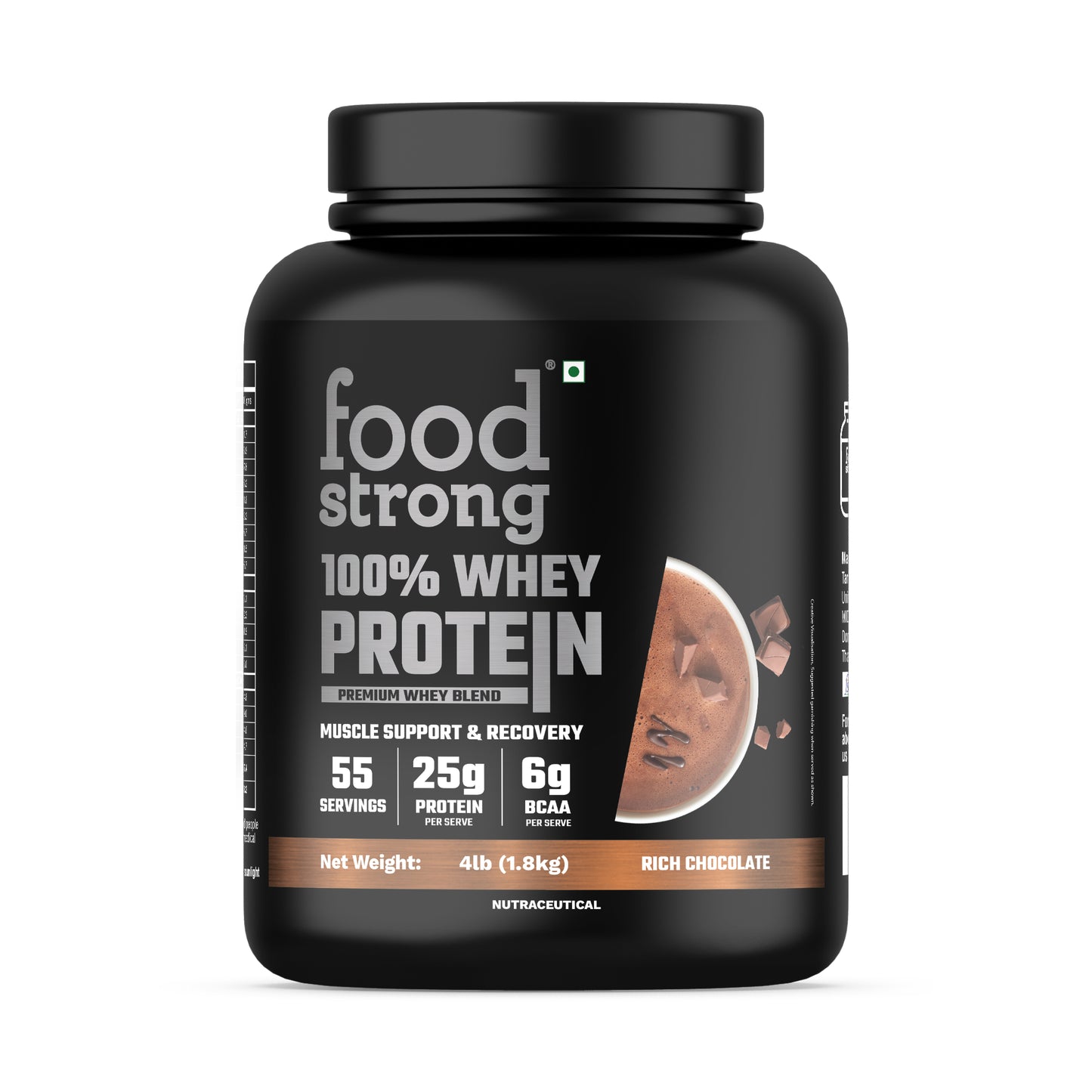 Food Strong 100% Whey Protein – Clean Muscle Fuel