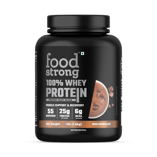 Food Strong 100% Whey Protein – Clean Muscle Fuel