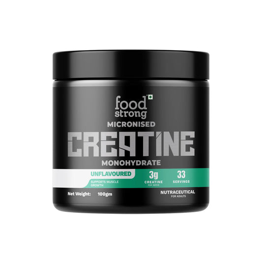 Food Strong Micronised Creatine – Boost Strength & Power
