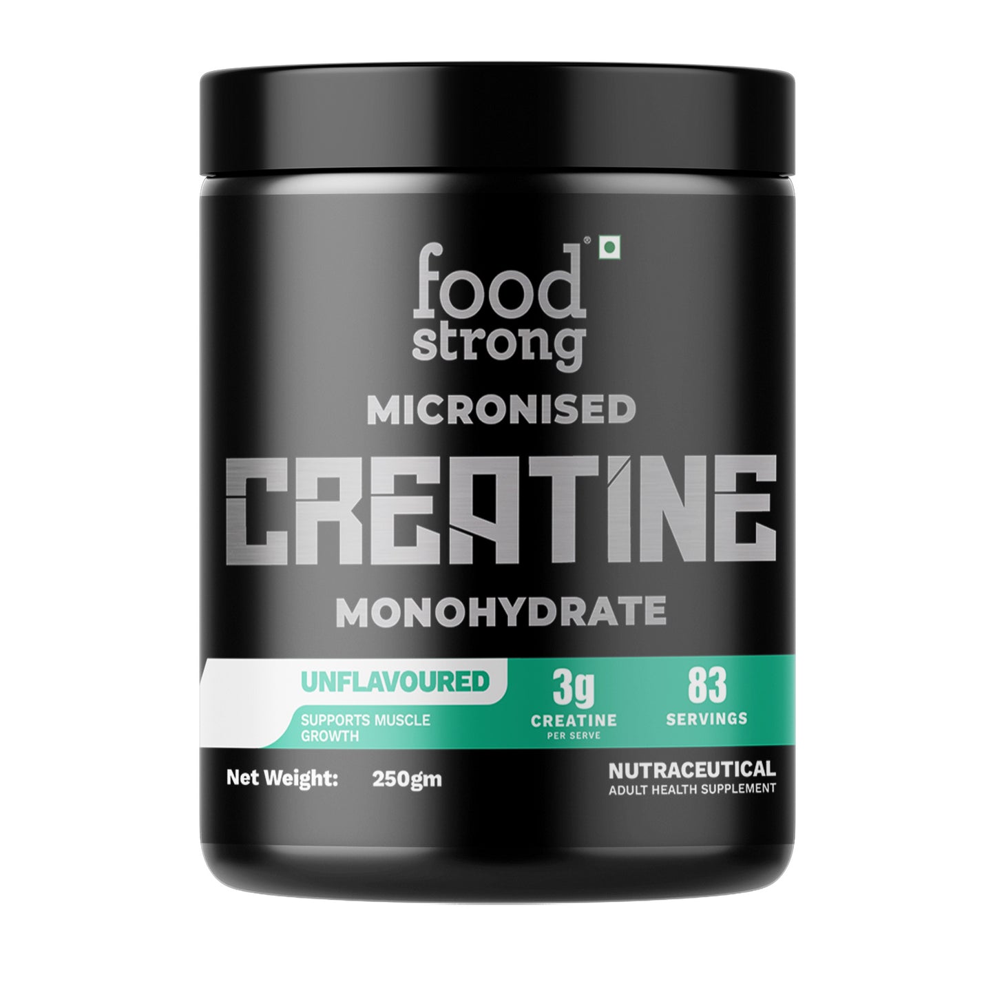 Food Strong Micronised Creatine – Boost Strength & Power