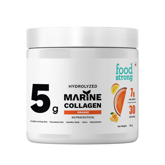 Food Strong Hydrolyzed Marine Collagen – Glow & Joint Support
