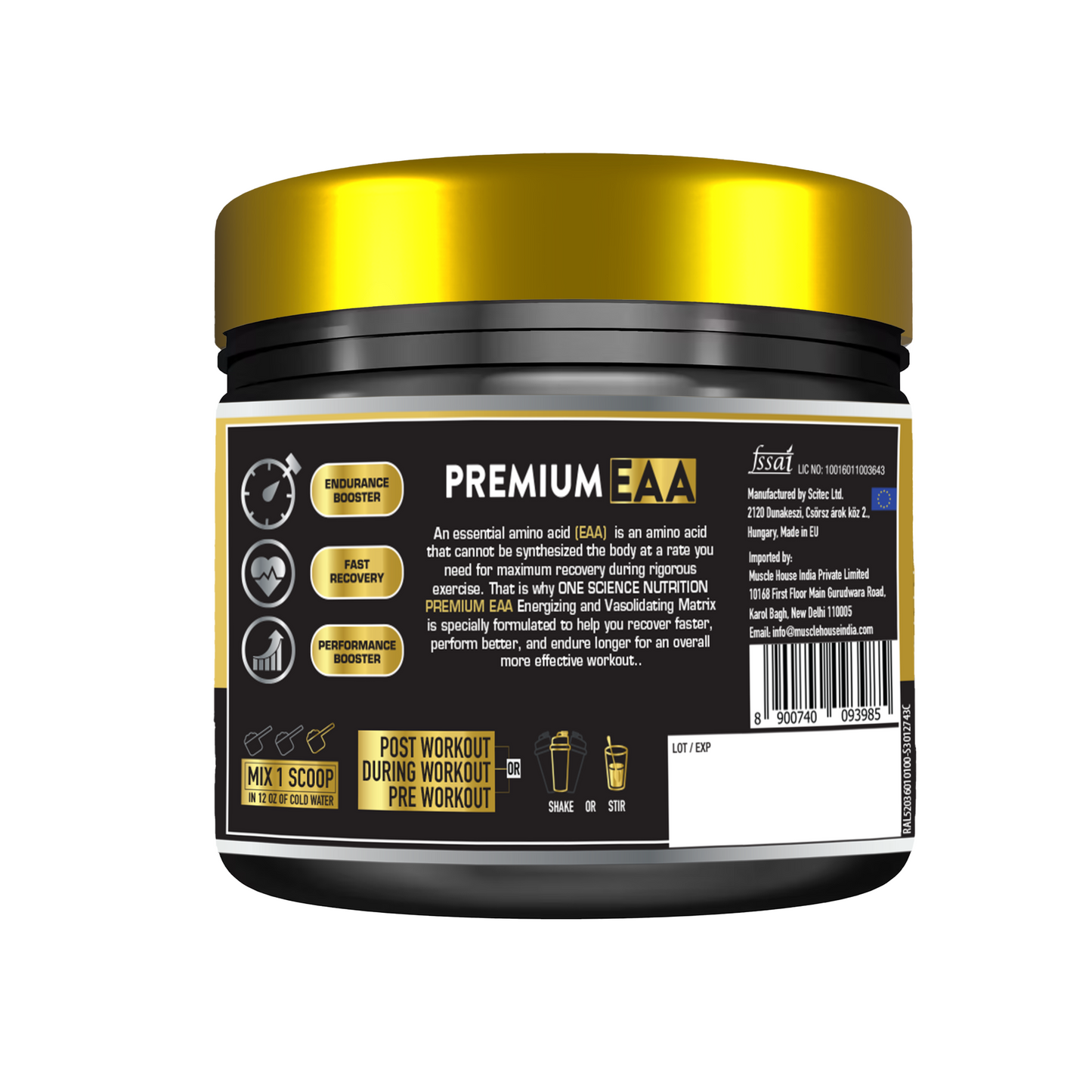 One Science Premium EAA – Energy & Muscle Recovery