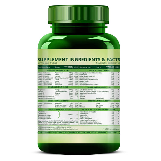 Vlado's Himalayan Organics Multivitamin with Probiotics