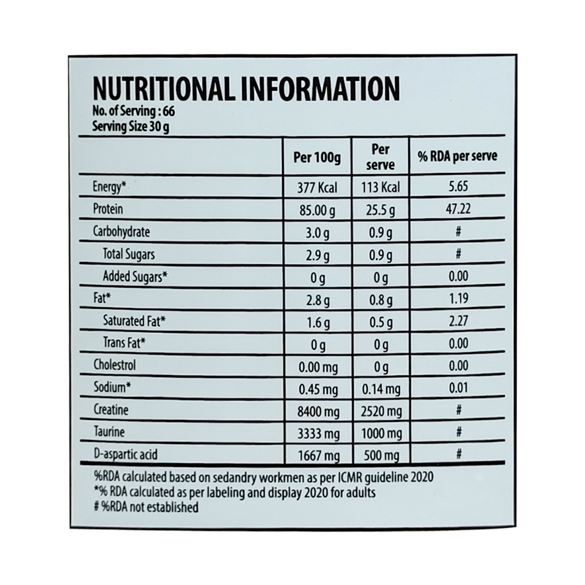 Kevin Levrone Anabolic Iso Whey - 25g Protein per Scoop