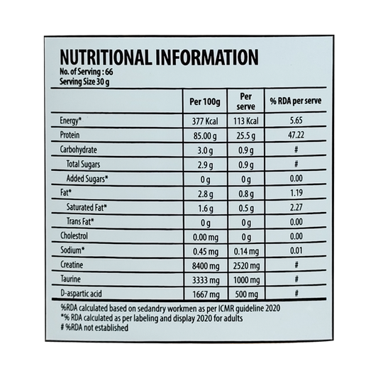 Kevin Levrone Anabolic Iso Whey - 25g Protein per Scoop